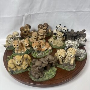 Endangered Young'uns Sculpture- Hamilton Collection Lot Of 13